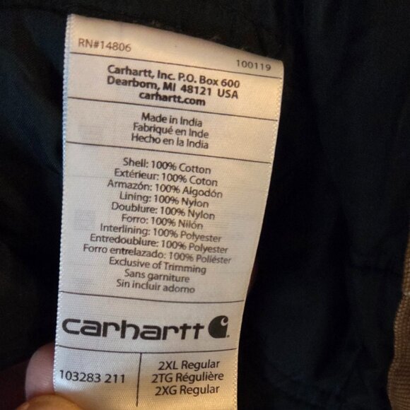 Carhartt Men's Full Swing Relaxed Fit Coat - Picture 7 of 12